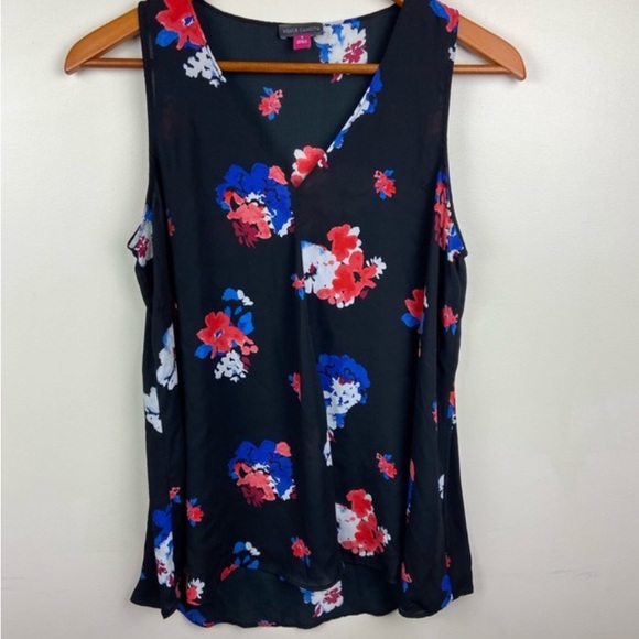 Vince Camuto V-Neck Tank Blouse - Picture 2 of 4